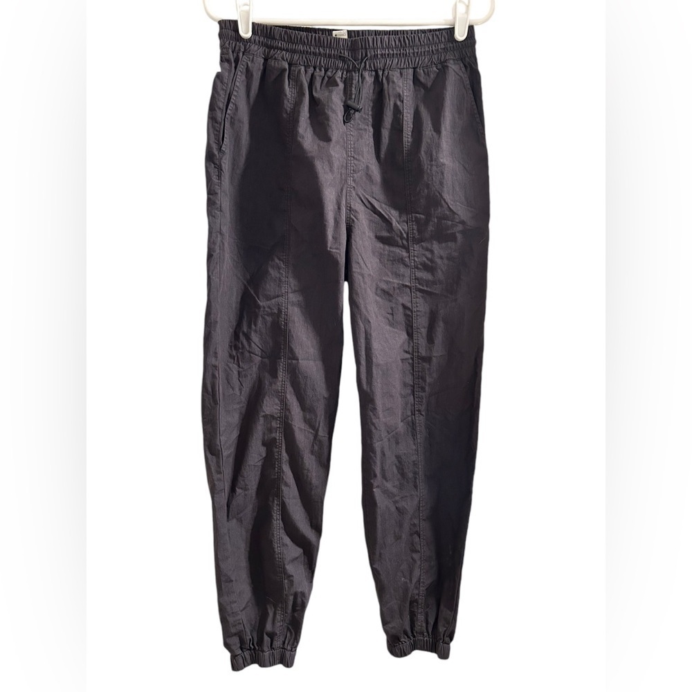 Halara Charcoal Gray Elastic Waist Joggers Size Medium